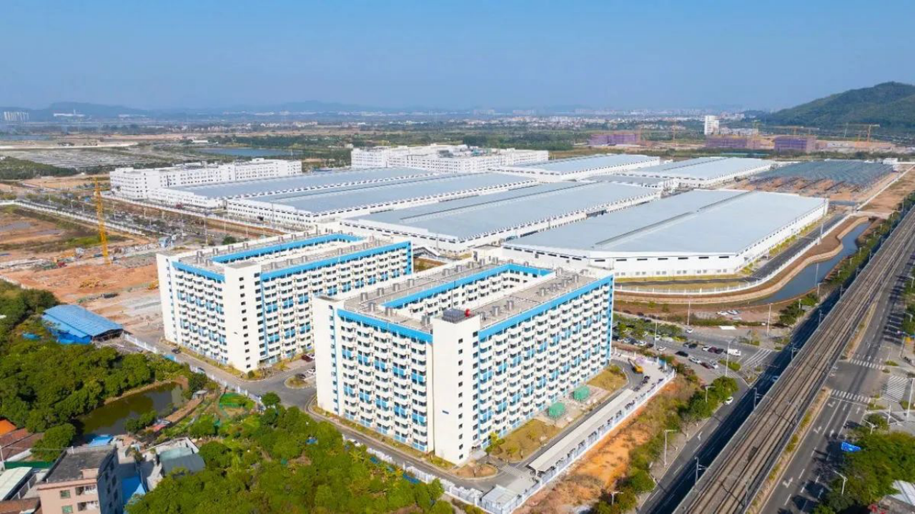 东莞比亚迪新能源汽车关键零部件项目现场照片